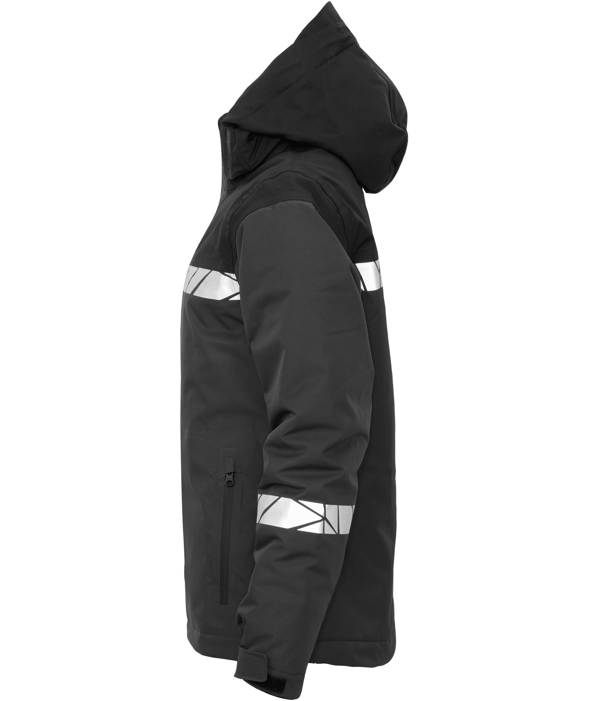ProJob women's winter jacket 7420, Grey/Black, large image number 3