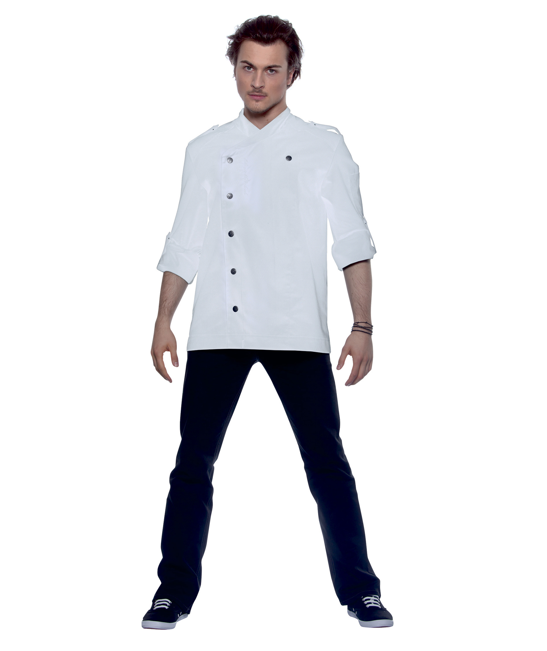 Karlowsky ROCK CHEF&reg; RCJM 6 kockjacka, Vit