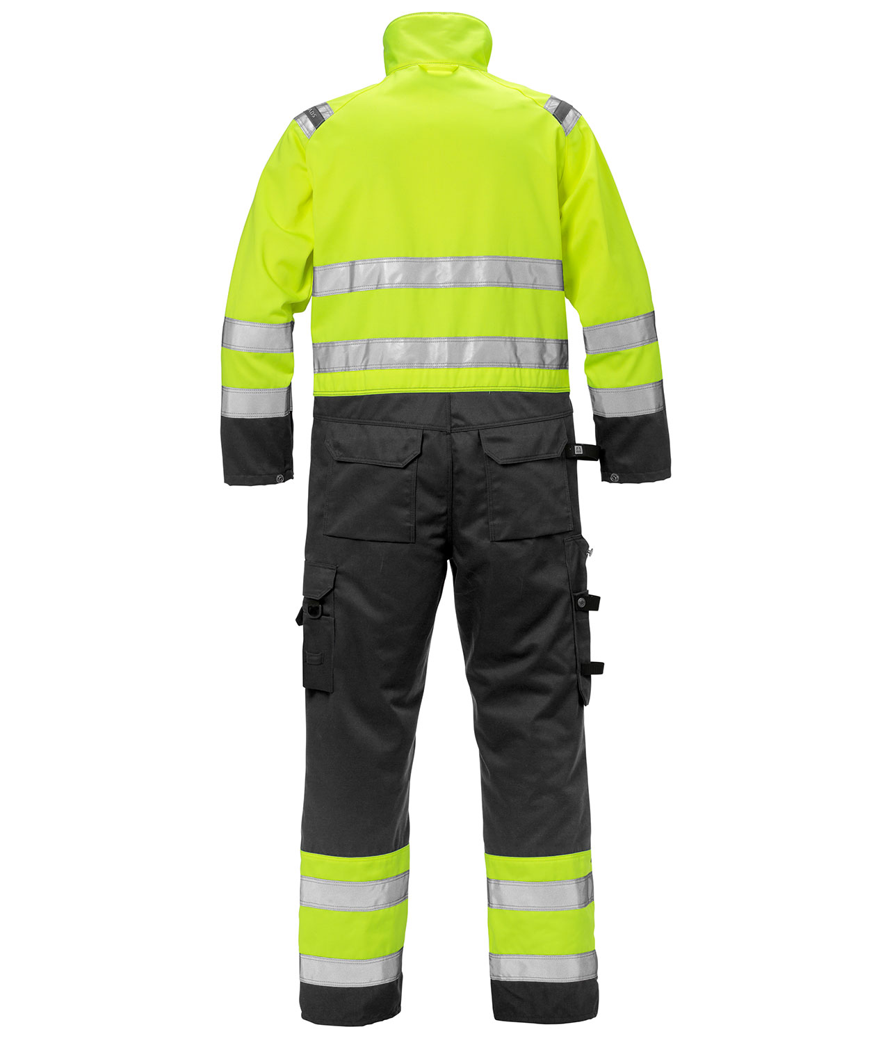 Fristads kjeledress 8026, Hi-vis Gul/Svart