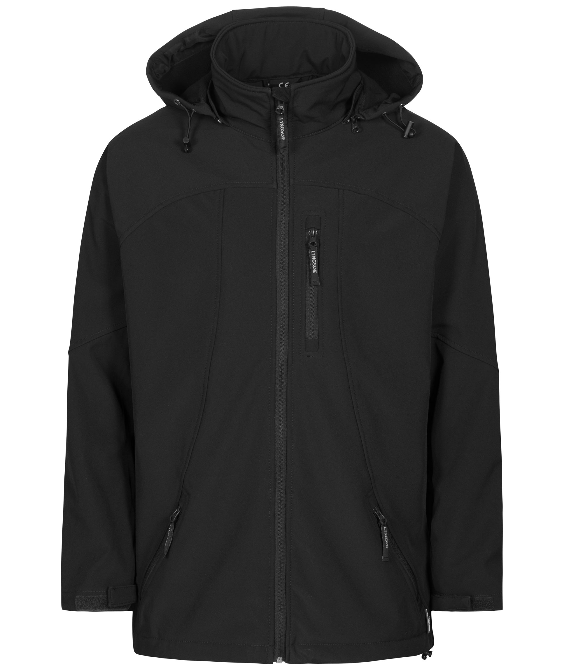 Lyngsoe ​softshelljacka, Svart