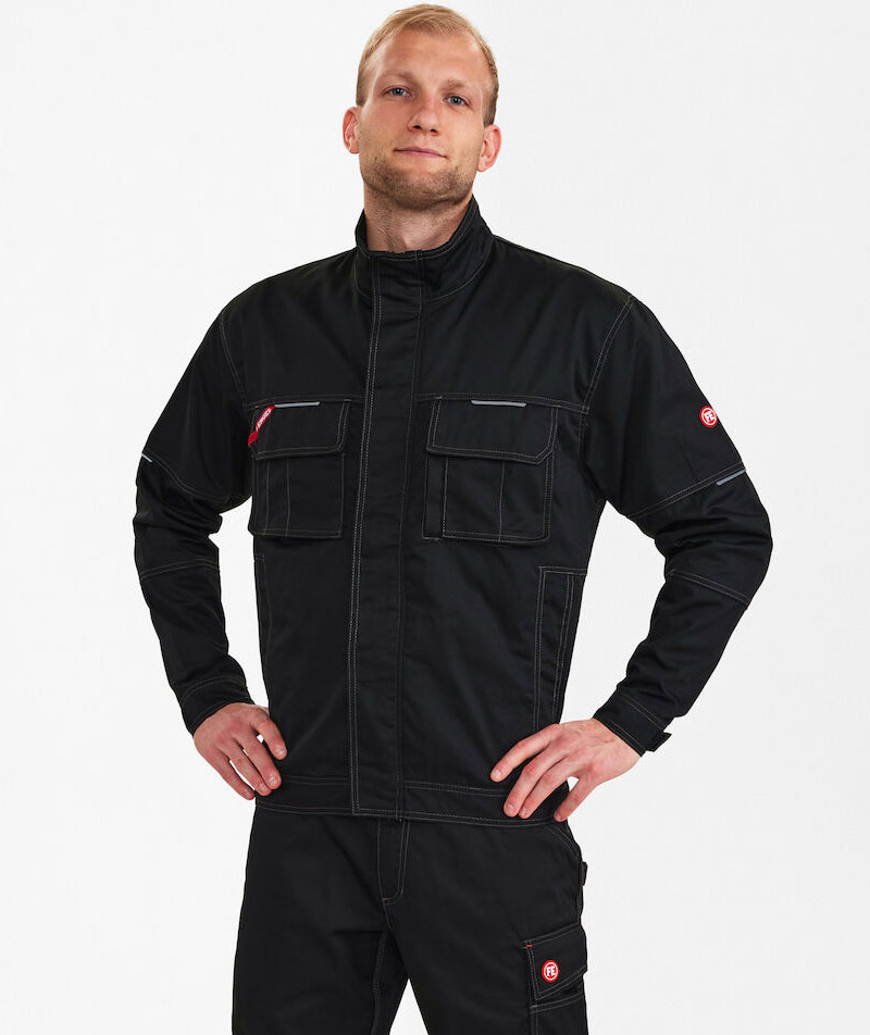 Engel Combat arbetsjacka, Svart