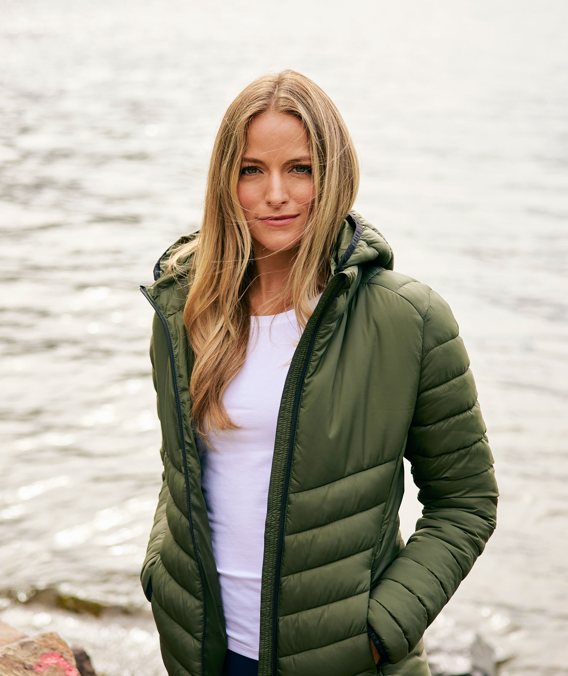 Cutter & Buck Mount Adams women's quilted jacket, Ivy green, large image number 5