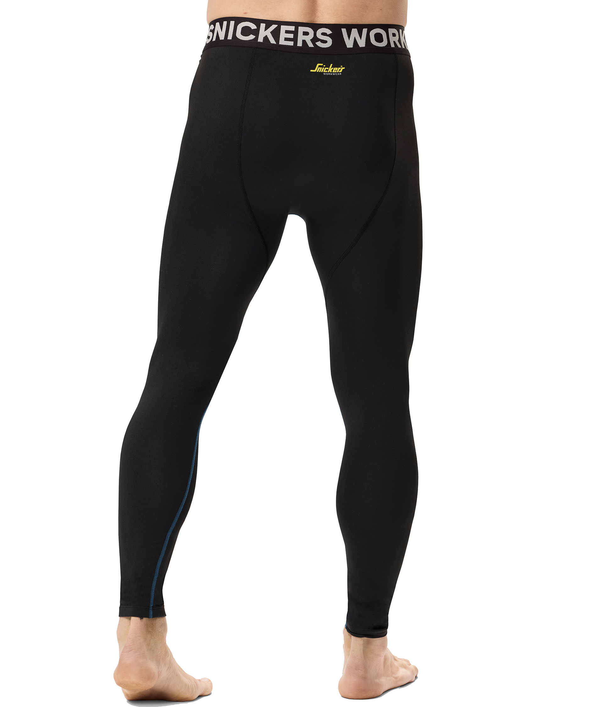 Snickers baselayer bukse 9494, Black, large image number 4