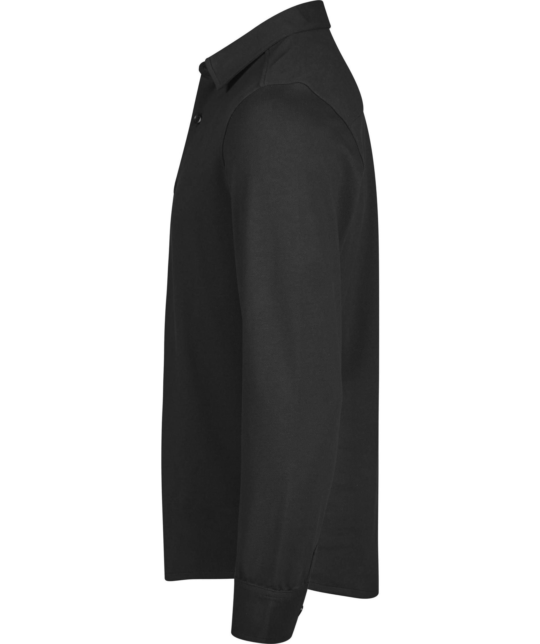 Tee Jays Luxury stretch shirt, Black, large image number 3