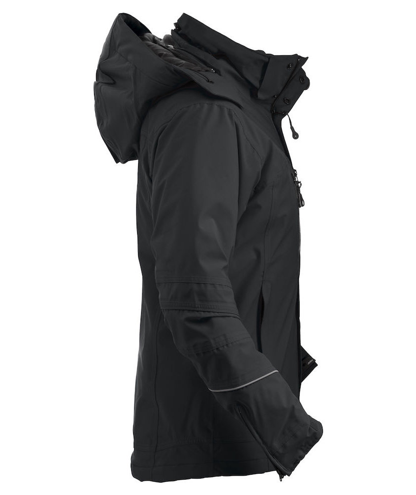 Clique Sanders Softshelljacke, Schwarz, large image number 3