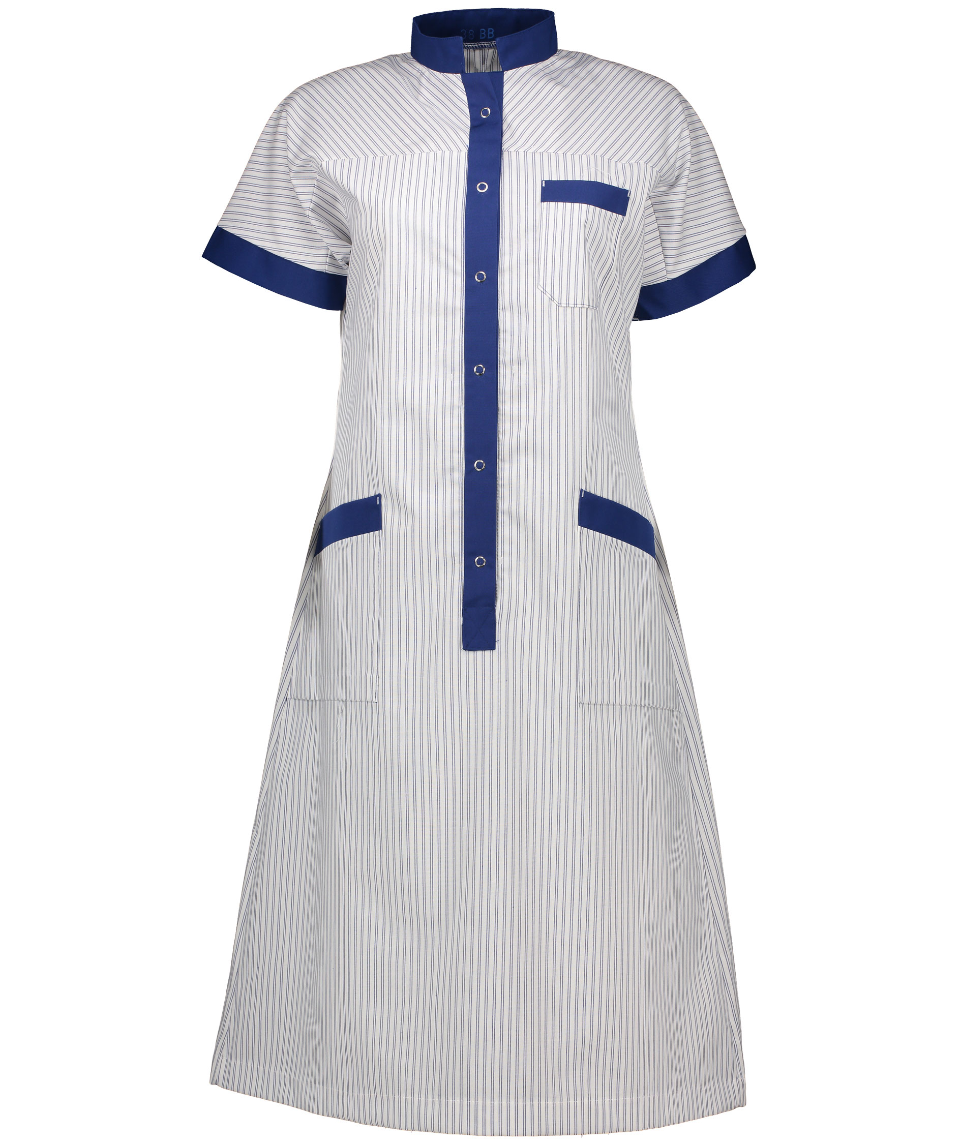 Borch Textile kjole, Marine/Como blue