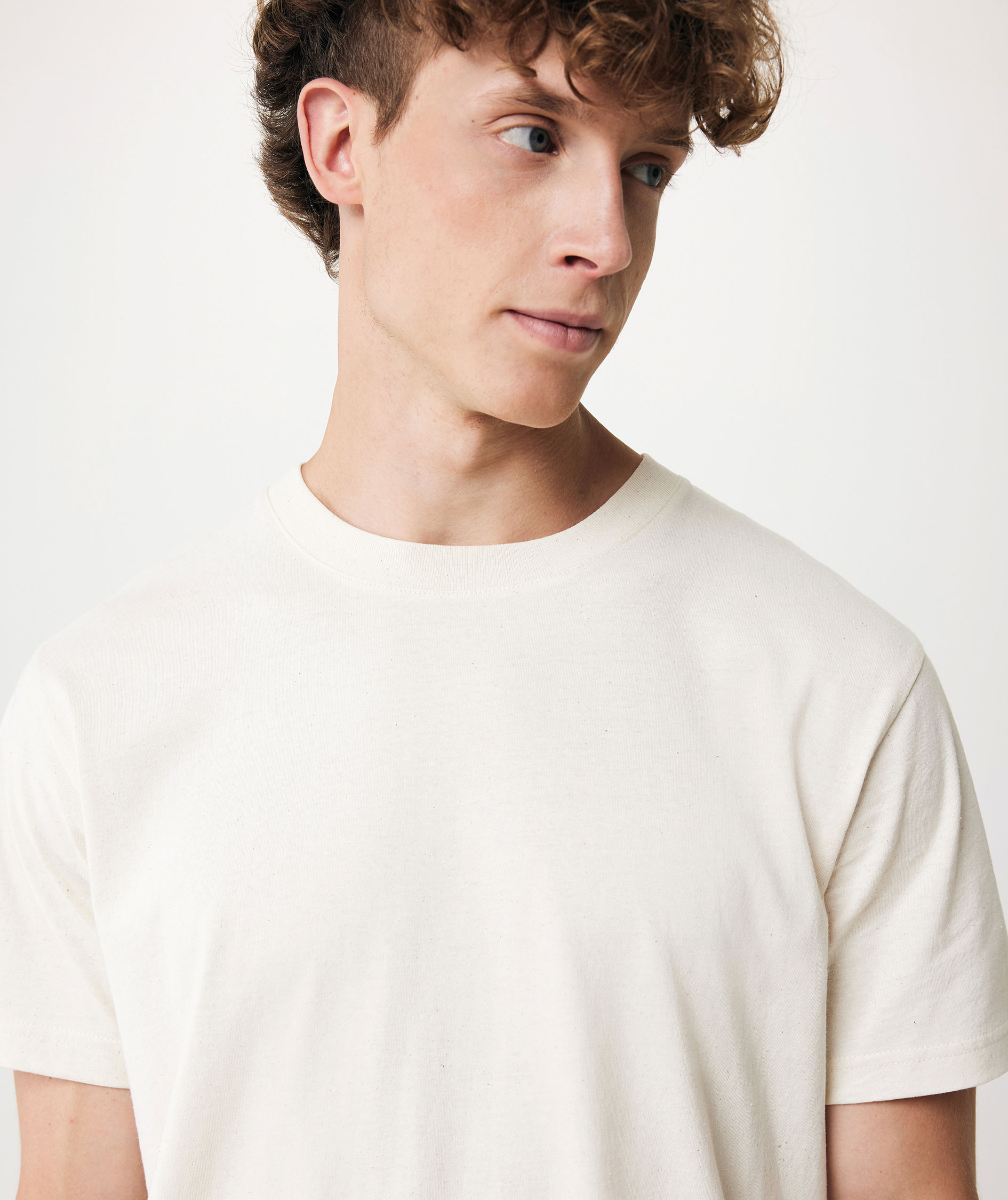 Iqoniq Kakadu T-shirt, Natural Raw, large image number 6