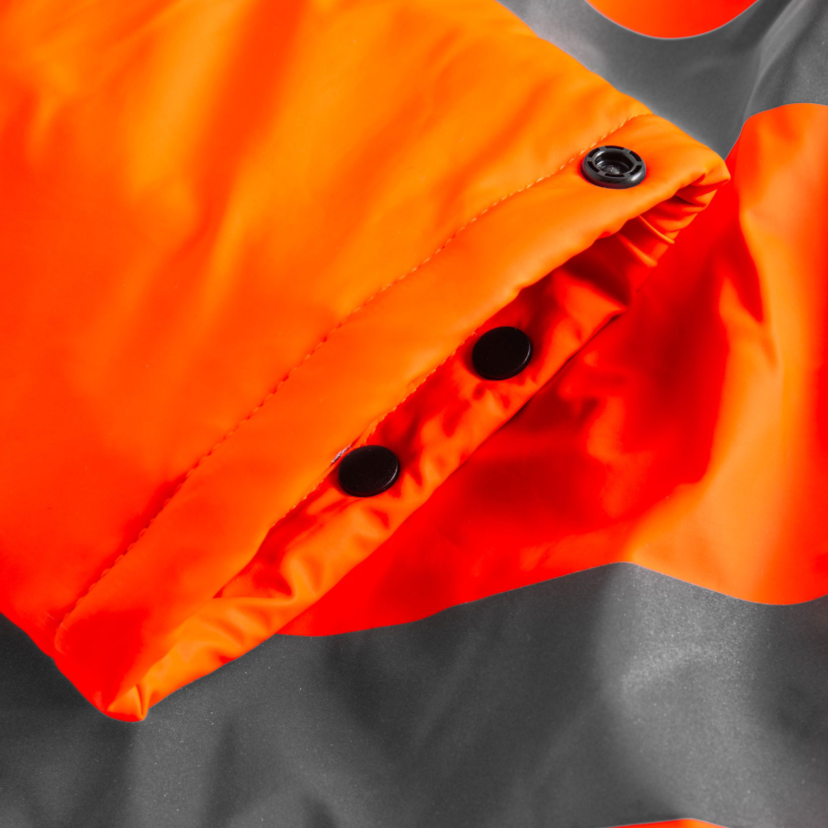 Lyngs&oslash;e Multinorm vinterjakke, Hi-vis Orange, large image number 3