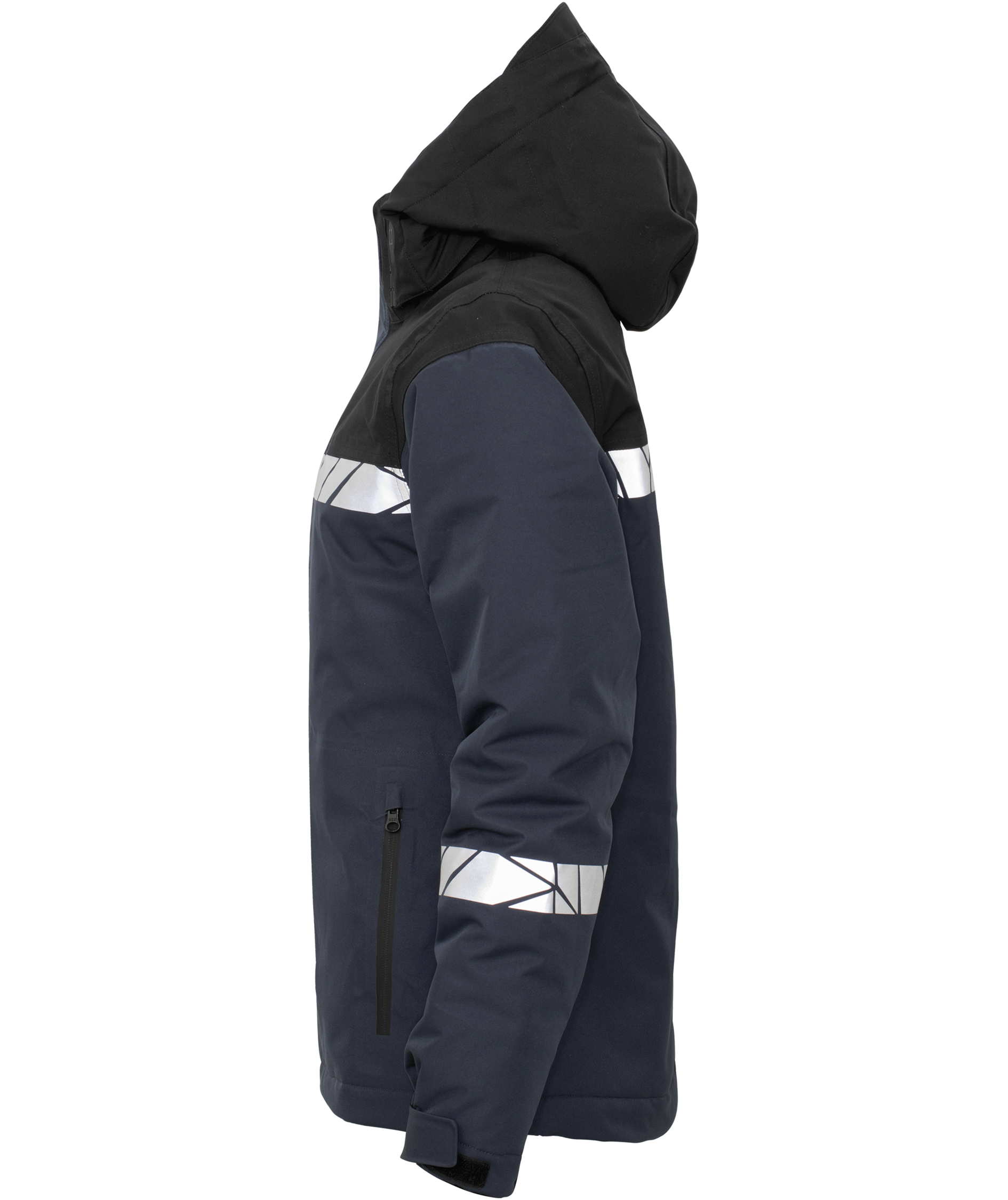 ProJob women's winter jacket 7420, Marine Blue/Black, large image number 3