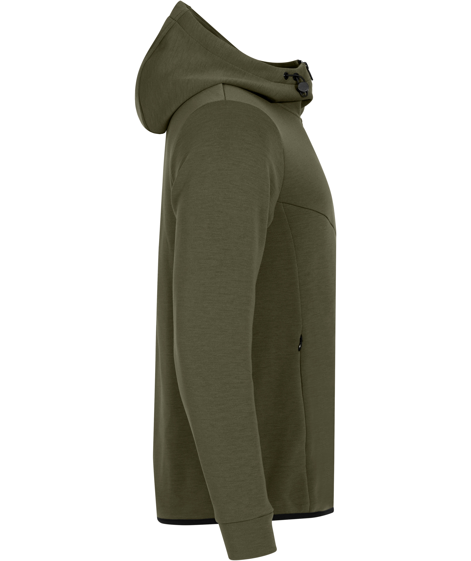 Clique Hayden Hoody Full Zip hoodie med blixtl&aring;s, Fog Green, large image number 2