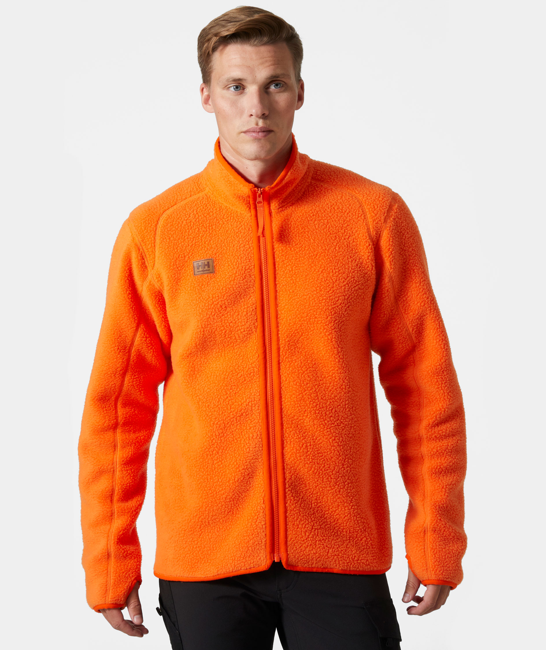 Helly Hansen Heritage p&auml;lsfiberjacka, M&ouml;rk Orange