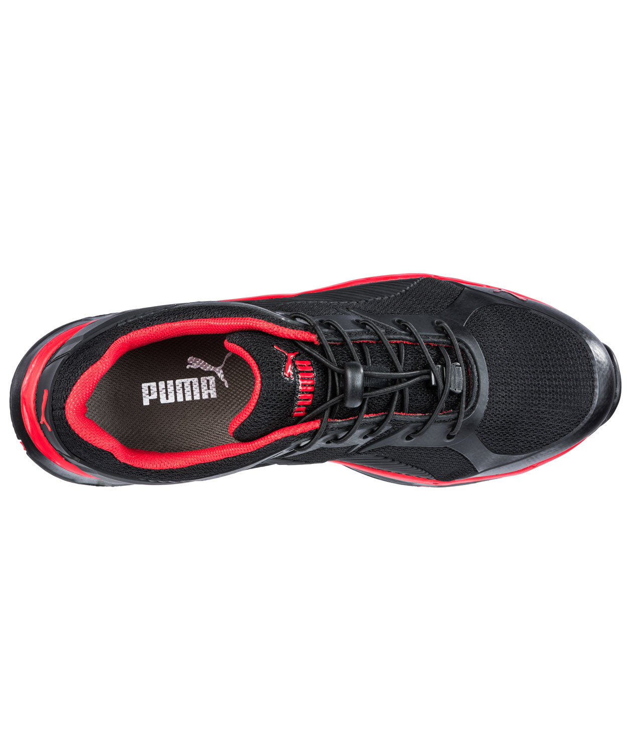 Puma Fuse Motion Red Low 2.0 safety shoes S1P, Black/Red, large image number 4