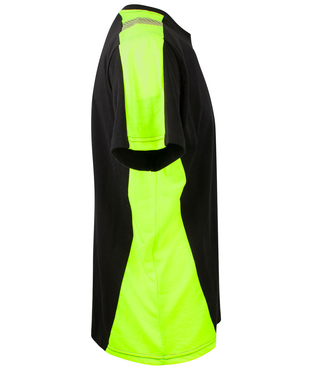 YOU Allentown Pro T-shirt, Black/Hi-Vis Yellow, large image number 3