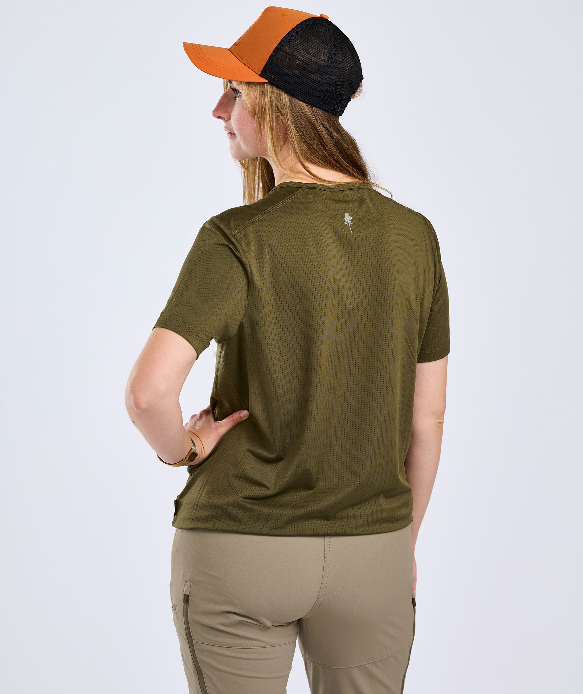 Pinewood Function dame T-shirt, Moss green, large image number 3