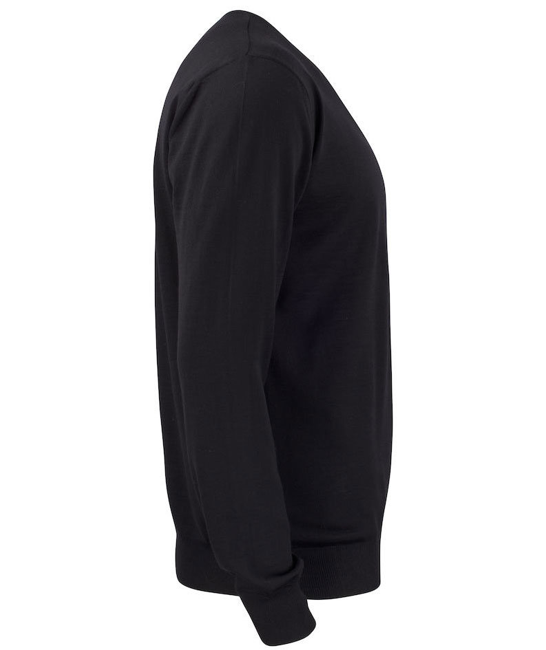 Cutter & Buck Kennewick Crewneck pullover mit Merinowolle, Black, large image number 2