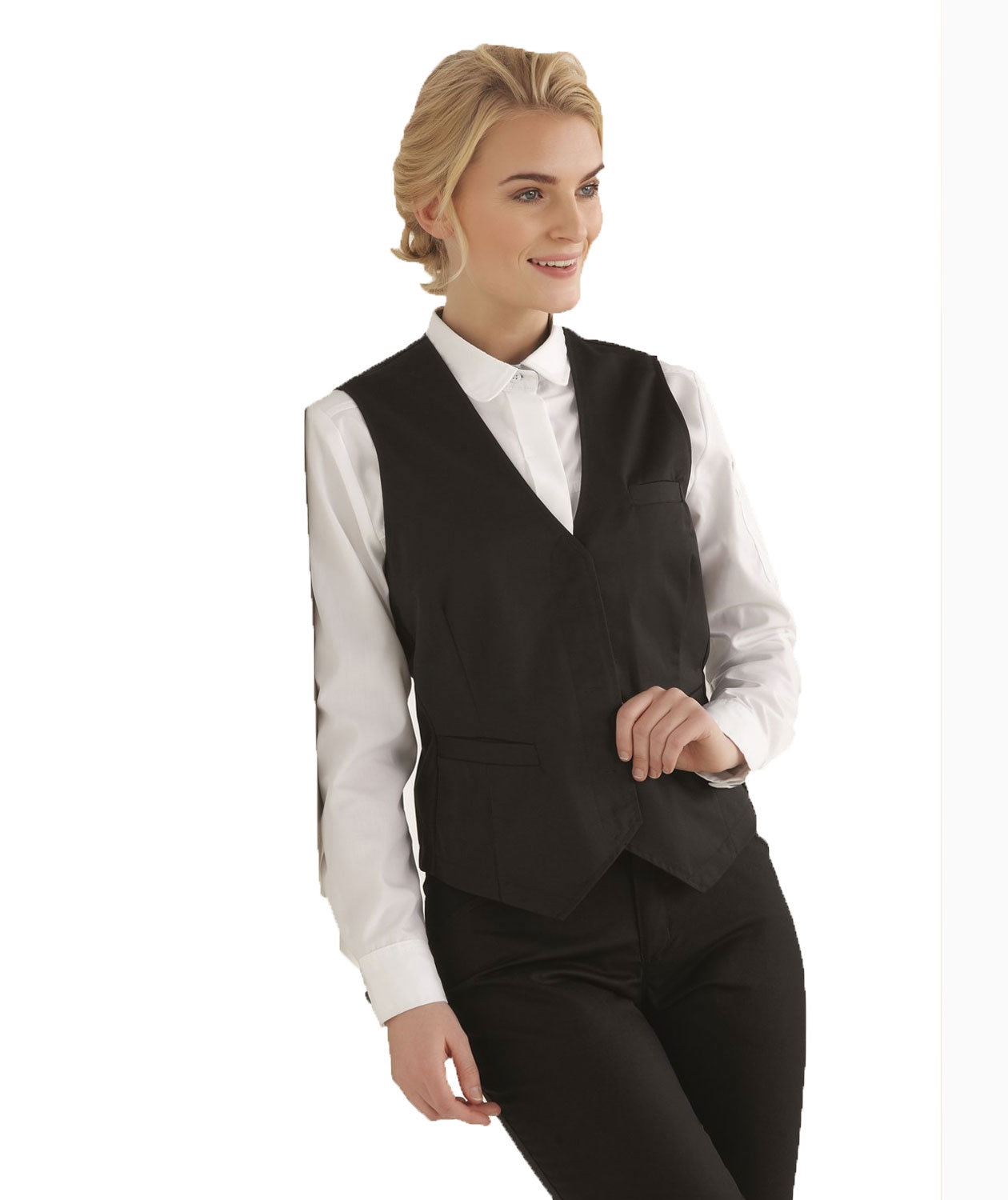 Kentaur serveringsv&auml;st dam, Svart