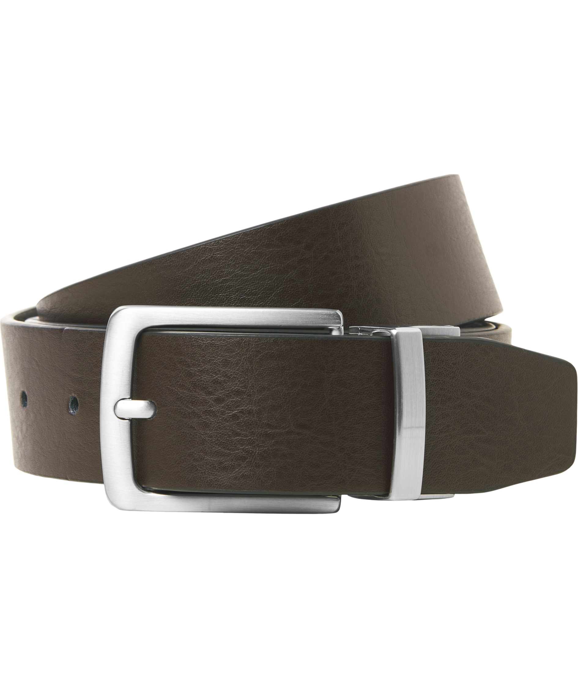 Jack & Jones JACRIO v&auml;ndbar b&auml;lte, Black/Dark Brown