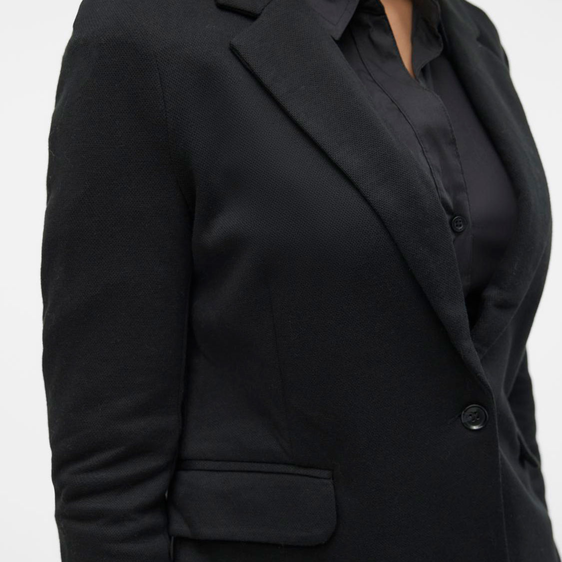 Vero Moda VMJULIA Regular fit blazer dam, Black, large image number 3