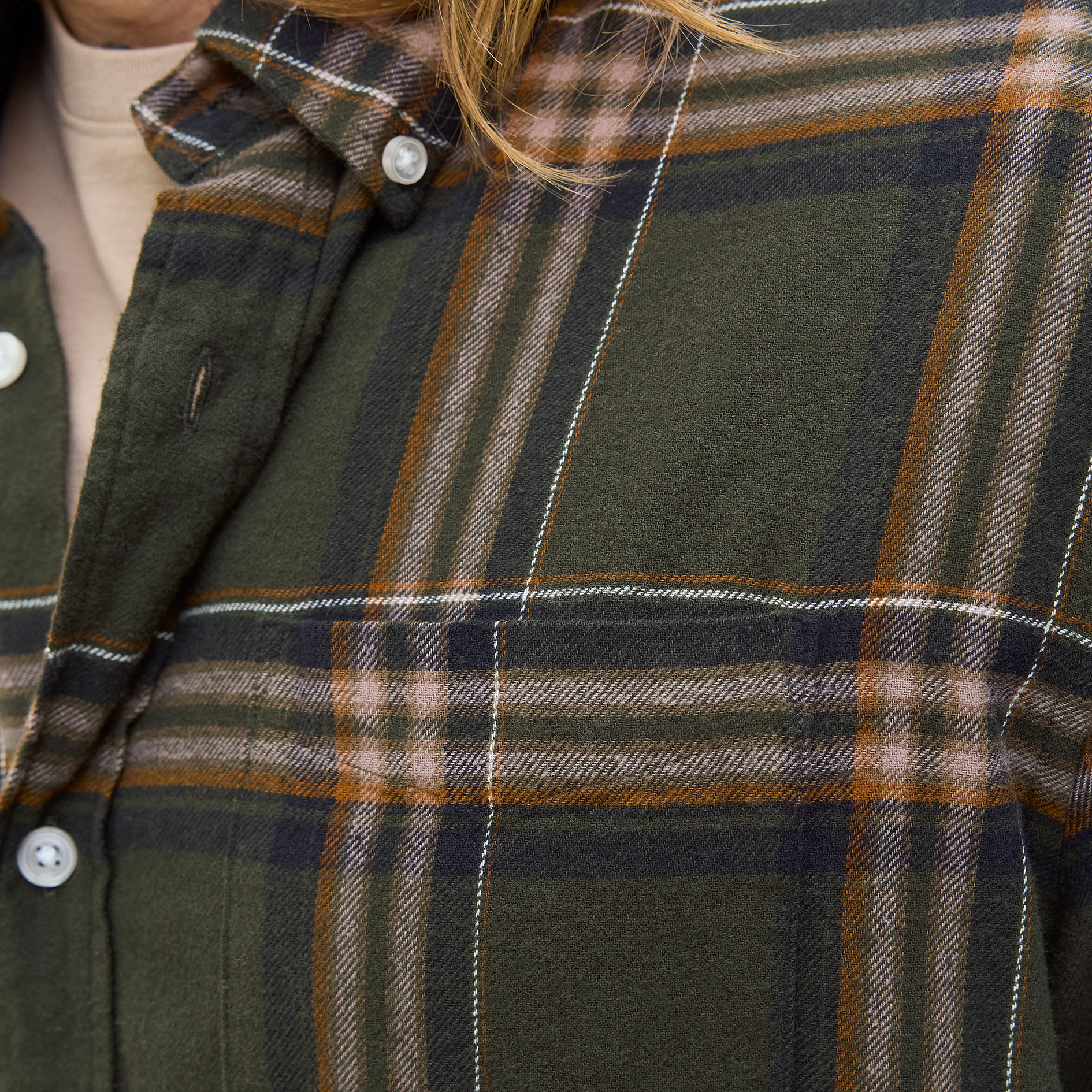 Jack & Jones JJECLASSIC flanellskjorta, Rosin, large image number 4