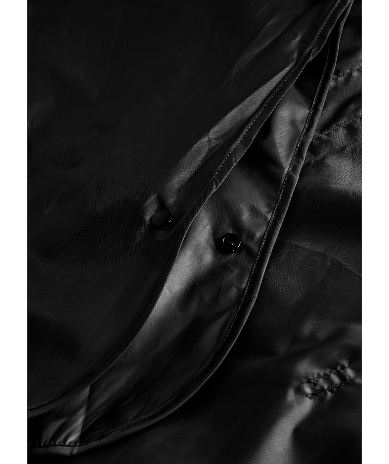 Lyngs&oslash;e regnponcho, Svart