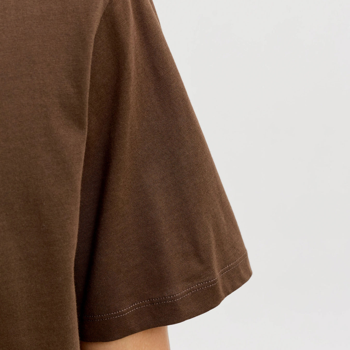 Jack & Jones JJEORGANIC basic T-Shirt, Cocoa, large image number 4