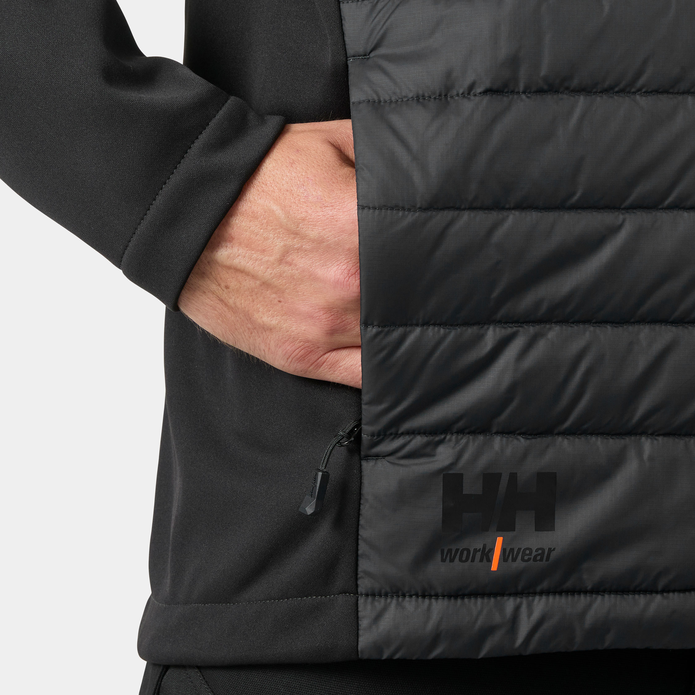 Helly Hansen Oxford hybrid jacket, Black, large image number 6