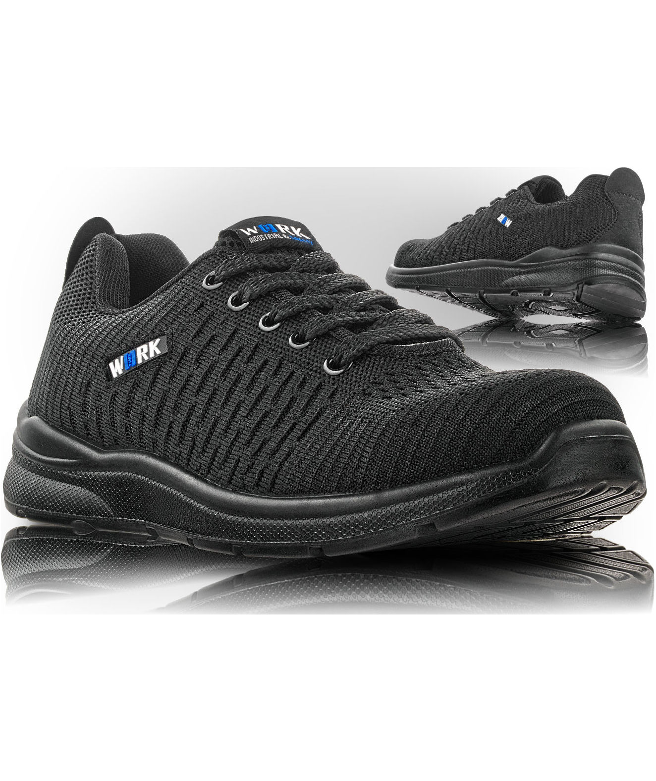 Worktime Malaga work shoes O1, Black, large image number 2