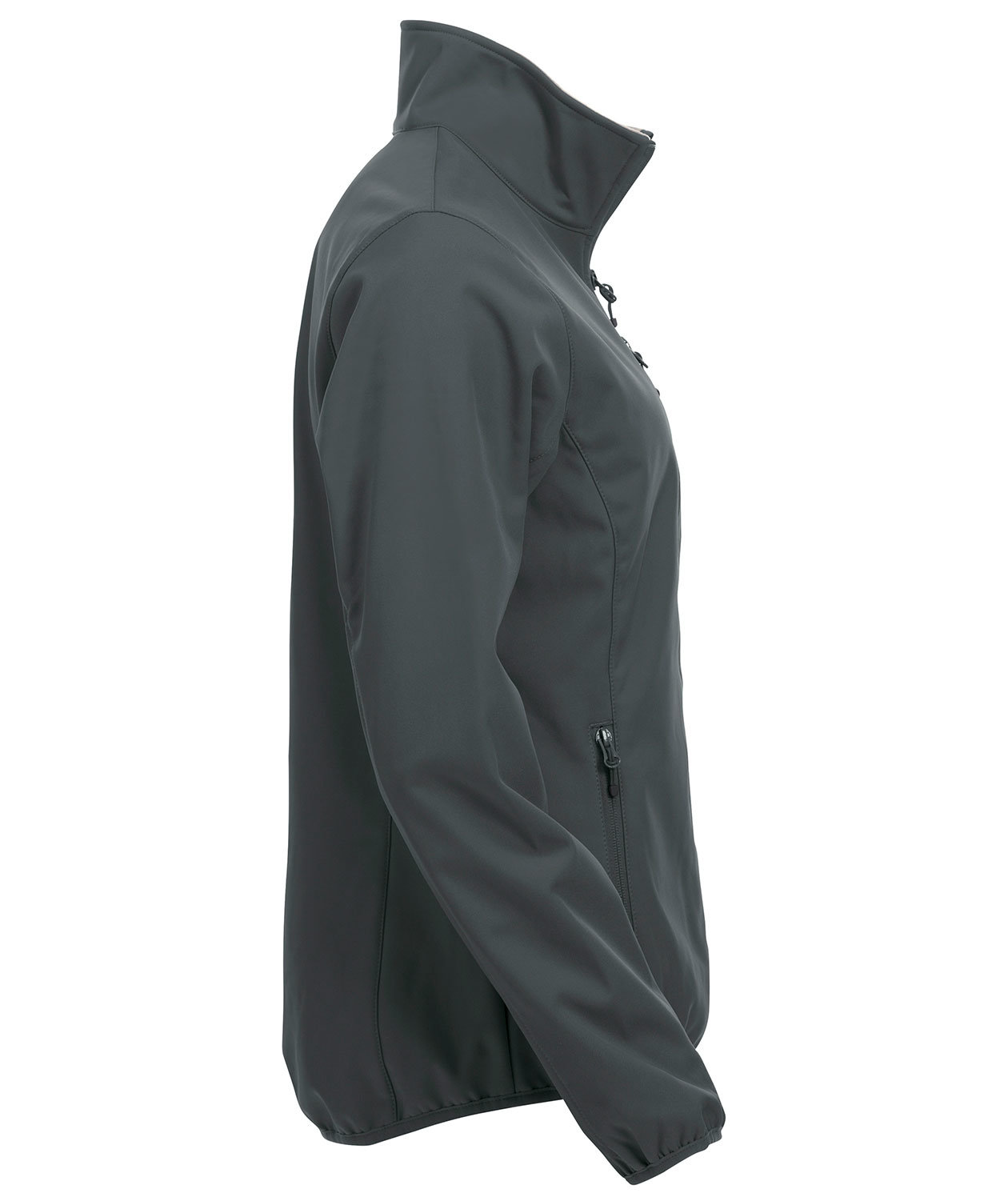 Clique Basic women's softshell jacket, Pistol Grey, large image number 3
