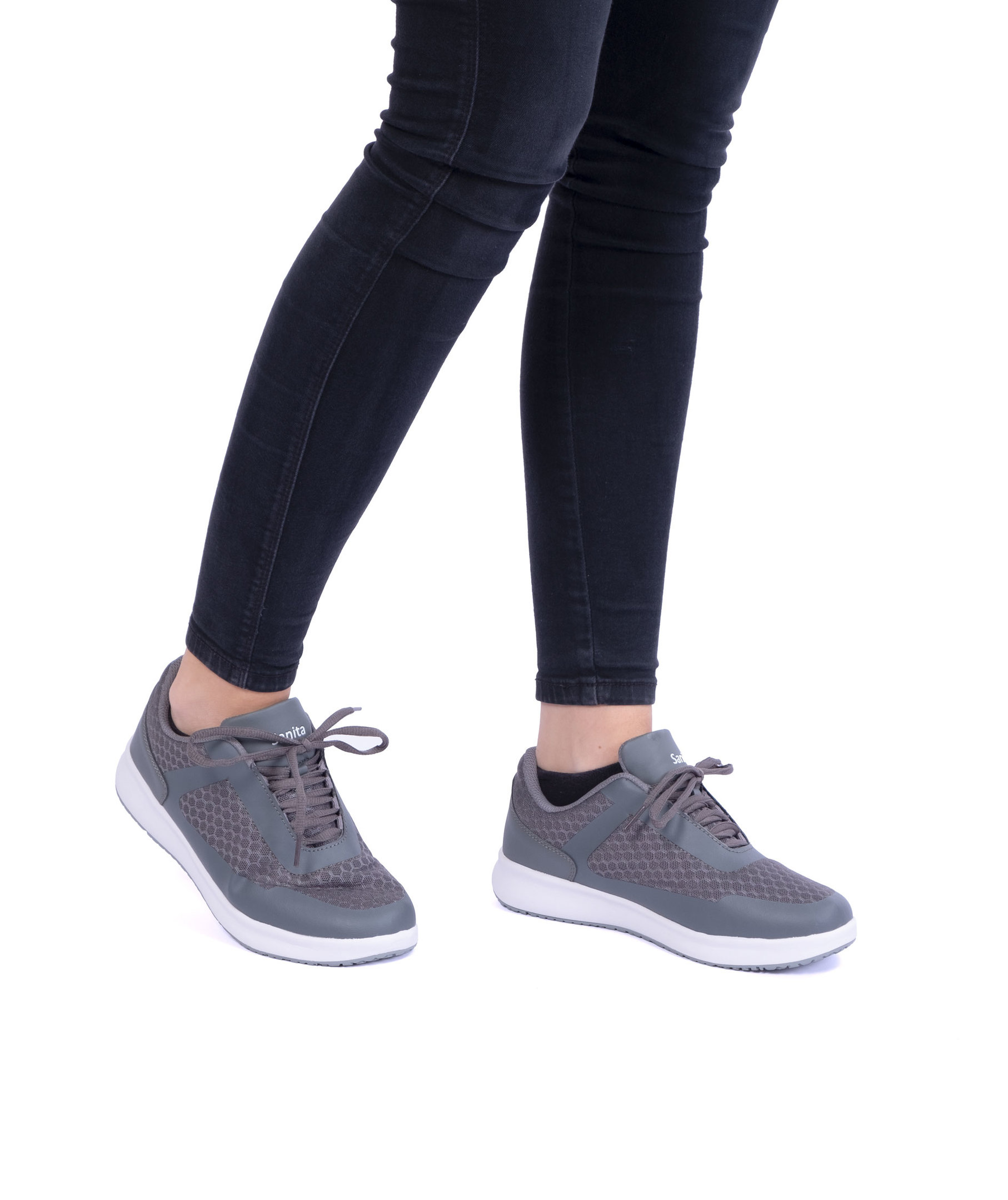 Sanita Breeze arbetsskor dam O1, Antracitgr&aring;, large image number 2