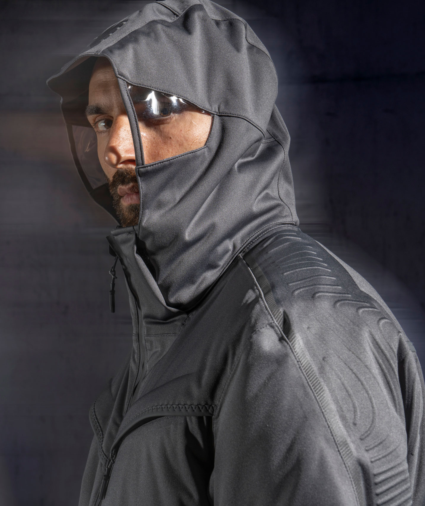 Mascot Customized vinterjakke full stretch, Stein gr&aring;, large image number 5