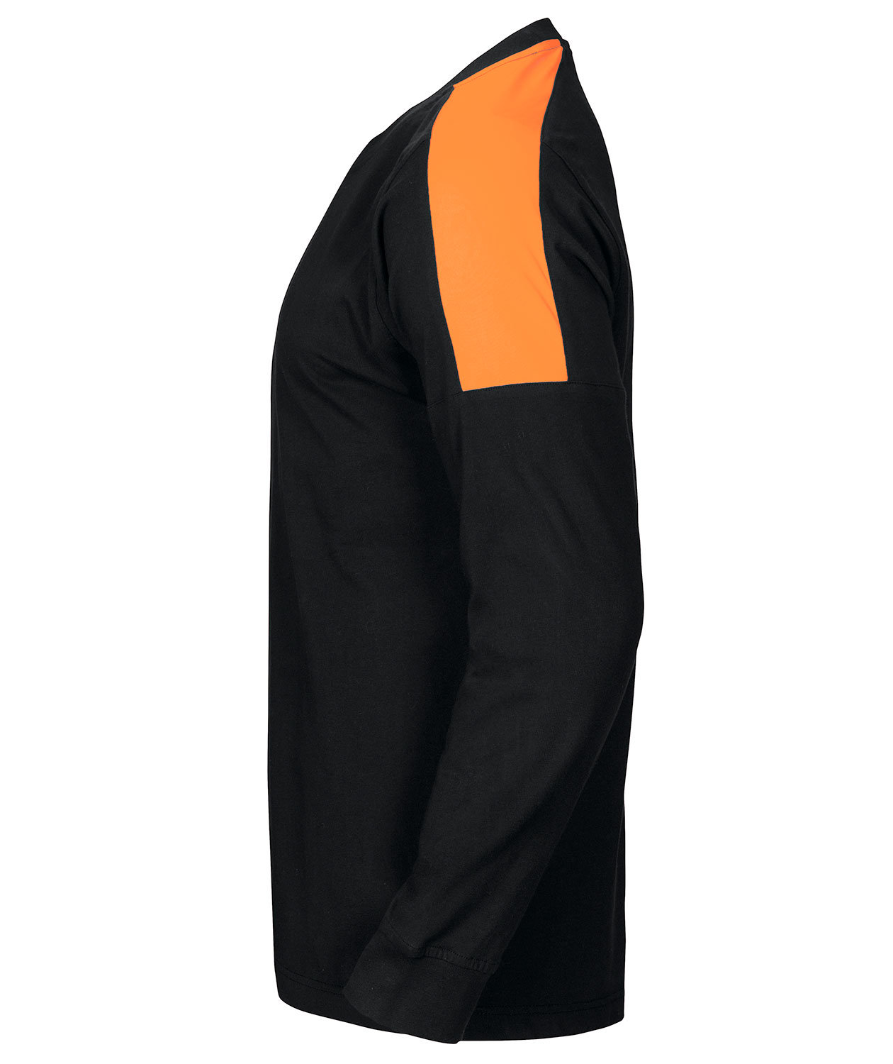 ProJob l&aring;ng&auml;rmad T-shirt 2020, Svart/Orange