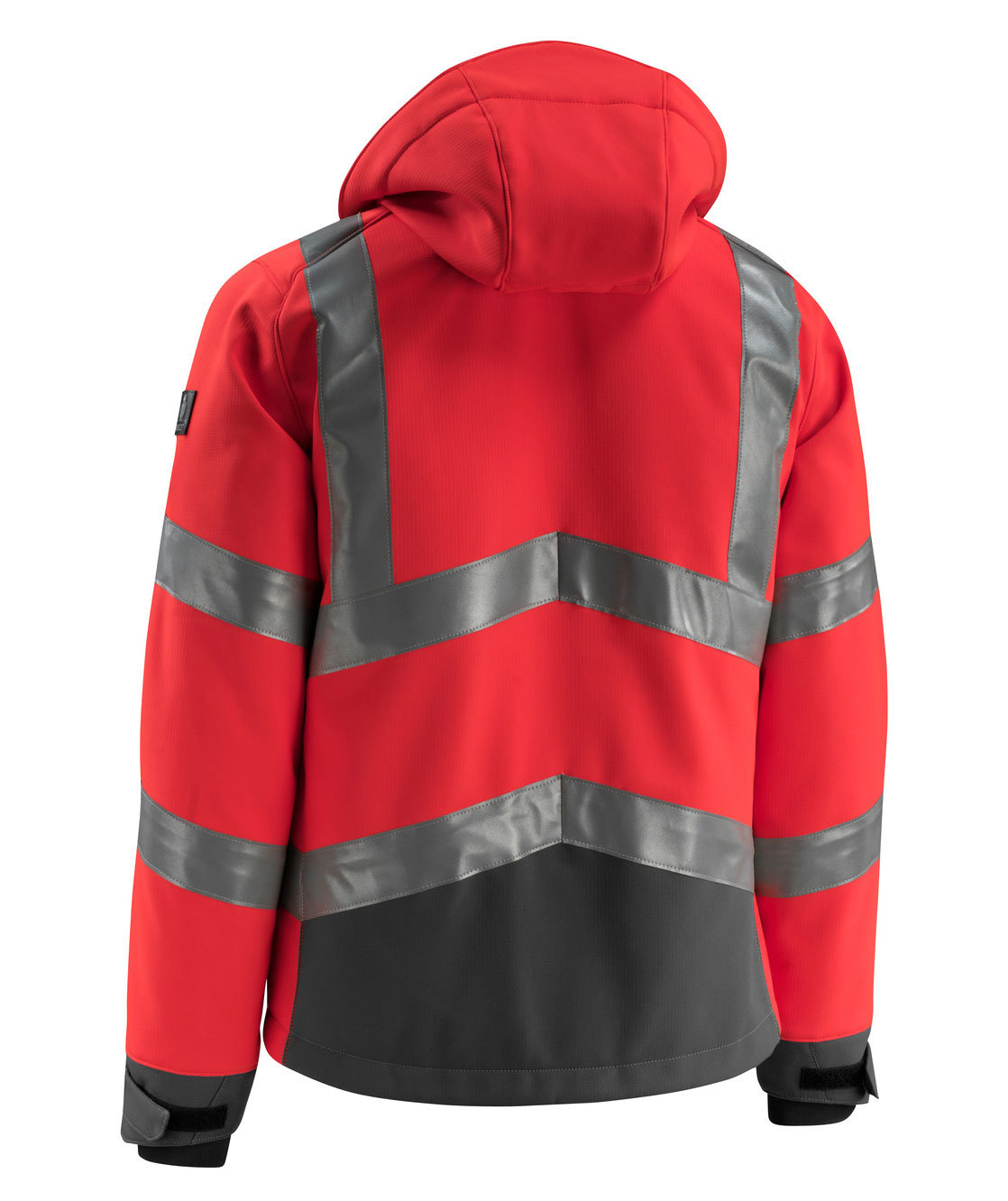 Mascot Safe Supreme Blackpool softshelljakke, Hi-vis r&oslash;d/M&oslash;rk antrasitt, large image number 2