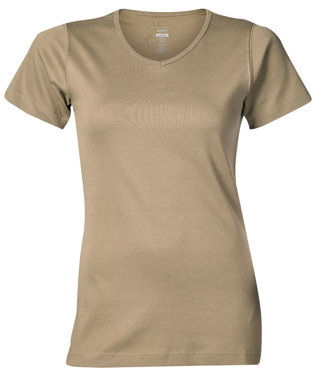 Mascot Crossover Nice Damen T-Shirt, Hell Khaki, Hell Khaki, swatch