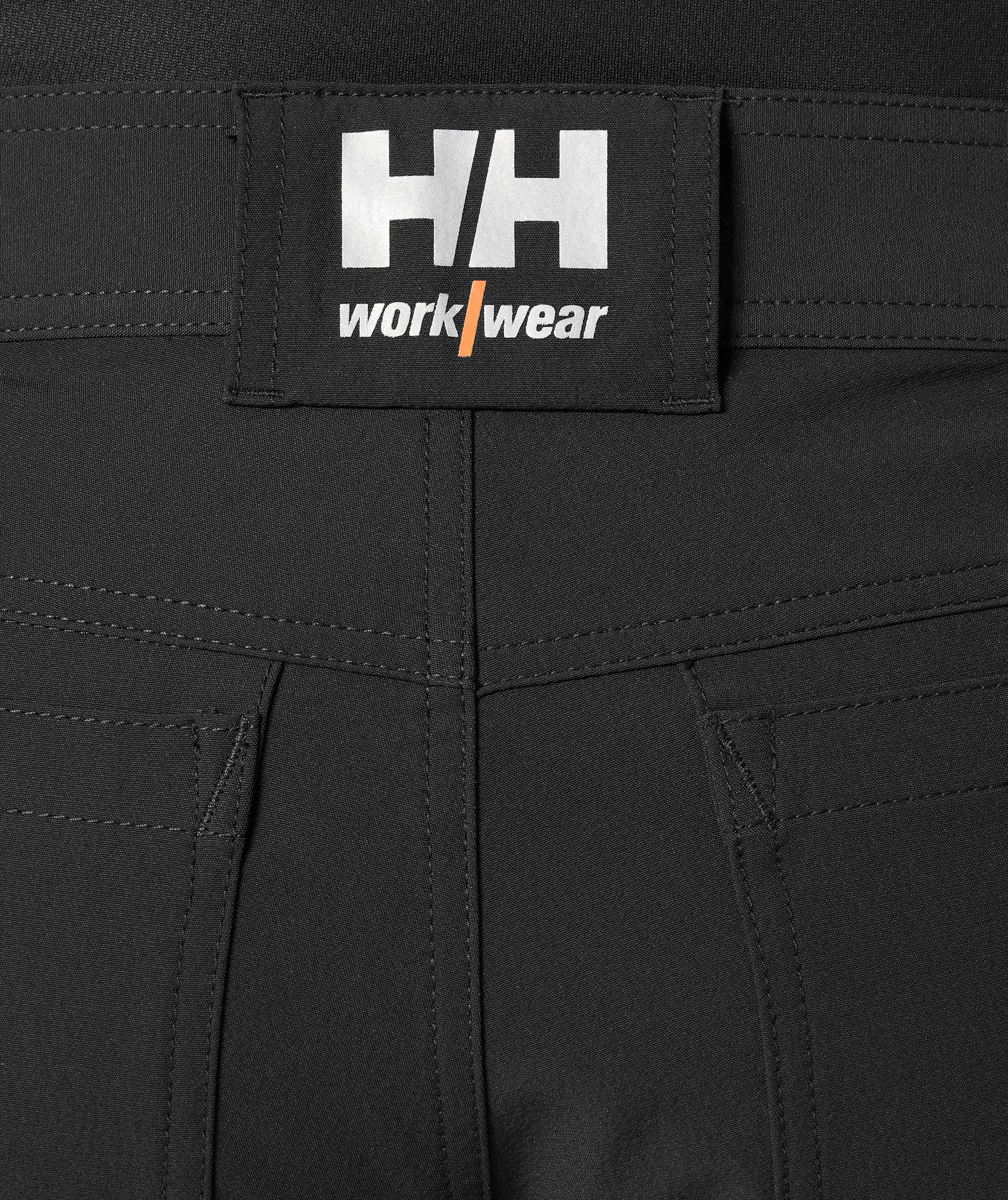 Helly Hansen Alna 4X cargo servicebyxa full stretch, Varsel Orange/Ebony, large image number 5