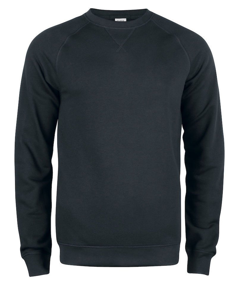Clique Premium OC Sweatshirt, Schwarz, Schwarz, swatch