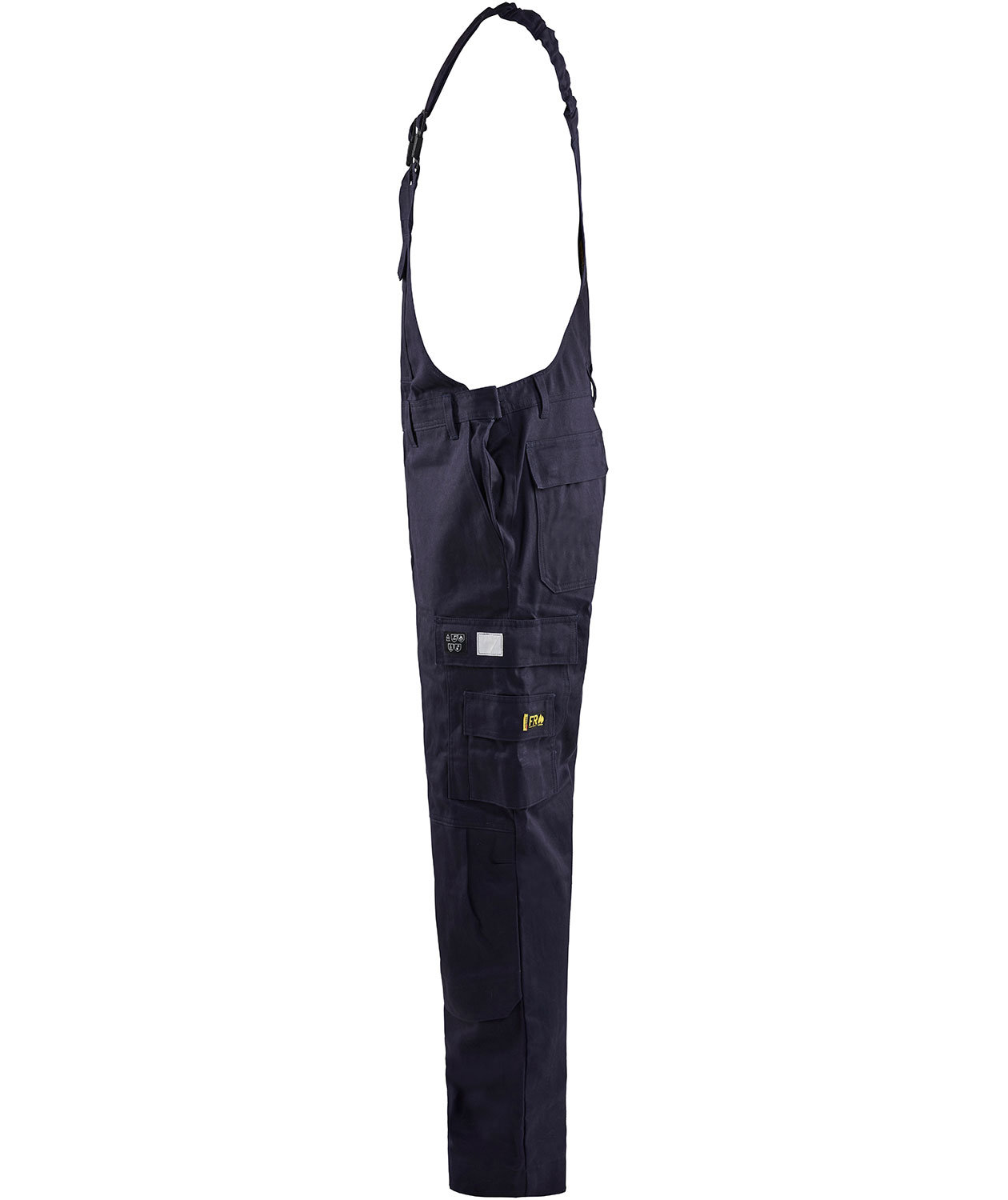 Bl&aring;kl&auml;der Anti-Flame bib and brace, Marine Blue, large image number 2