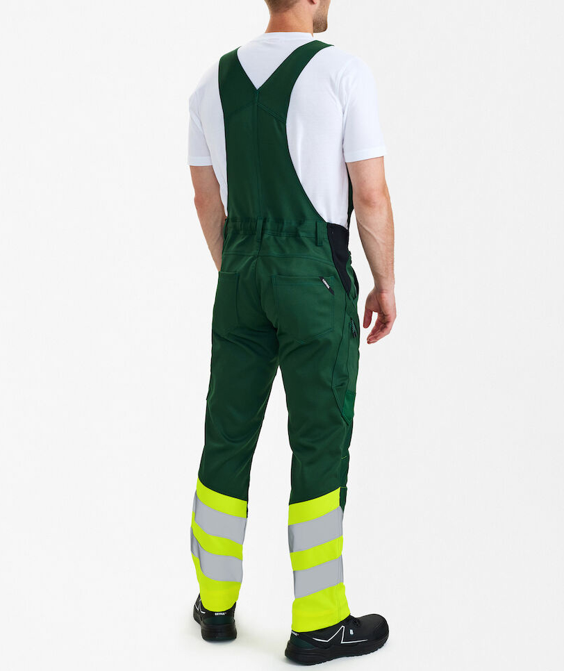 Engel Safety overall, Gr&oslash;n/Hi-Vis Gul, large image number 3