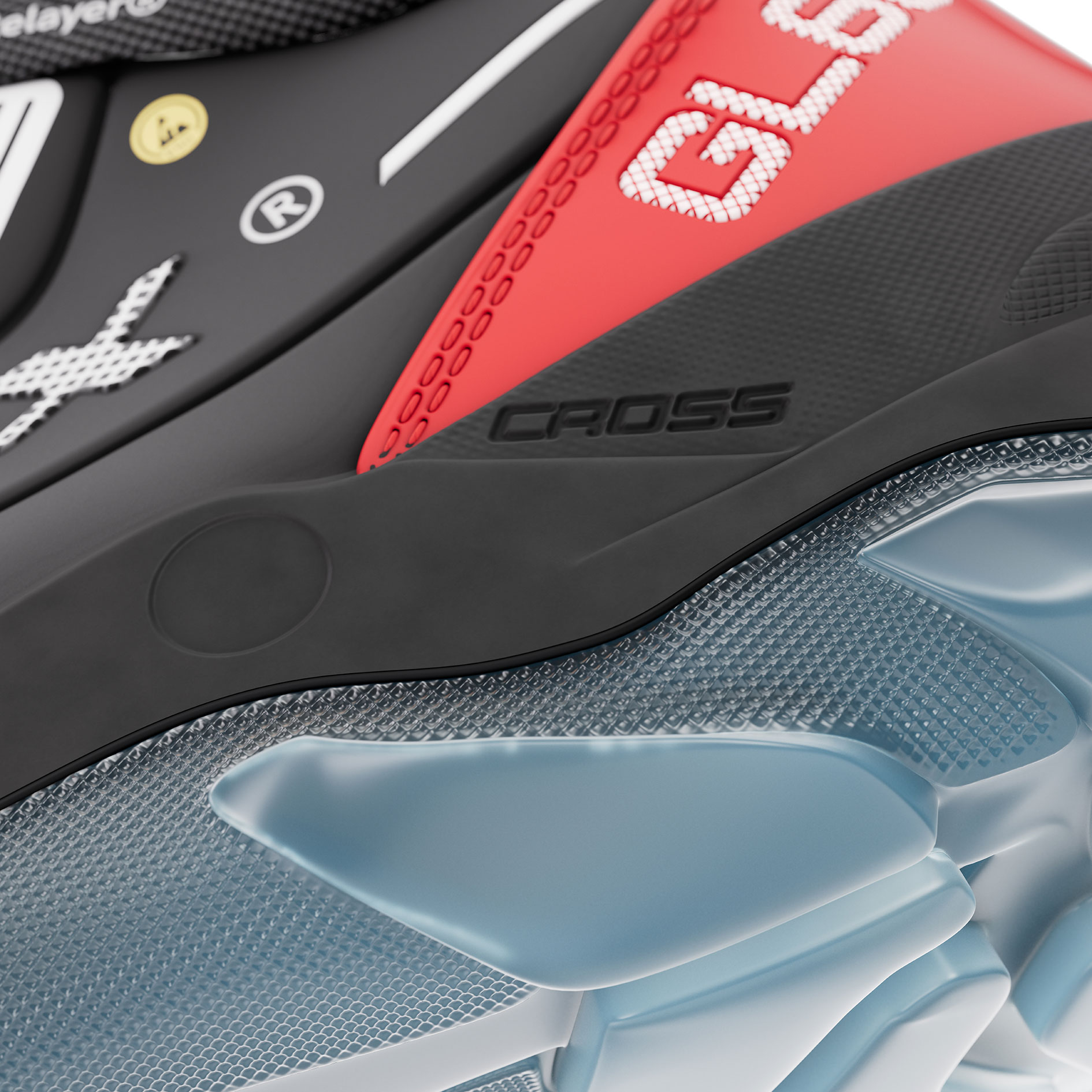 Airtox GL66 skyddsk&auml;ngor S3, Svart/R&ouml;d, large image number 8