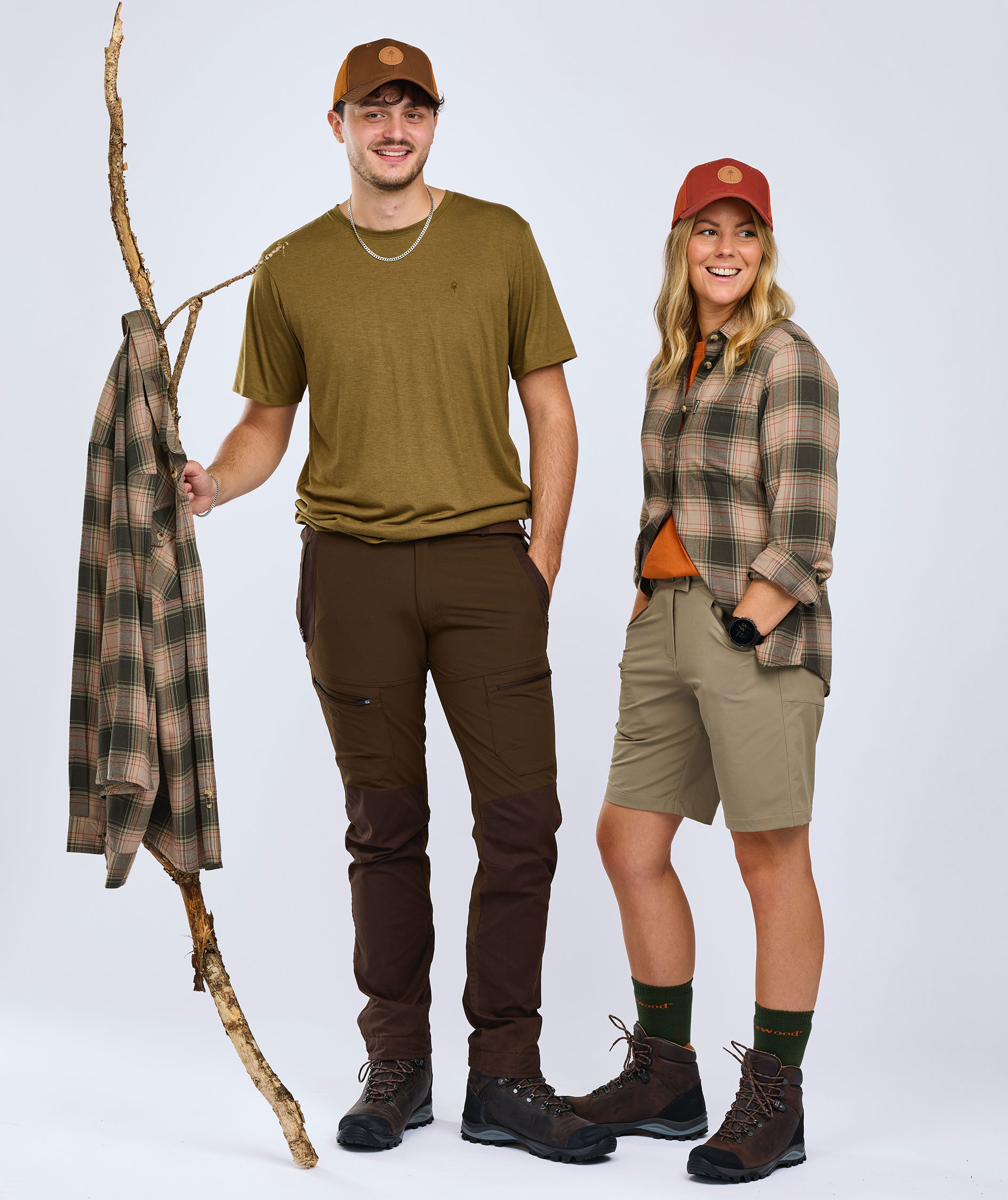 Pinewood Finnveden Forest flannel dameskjorte, 8669, large image number 7