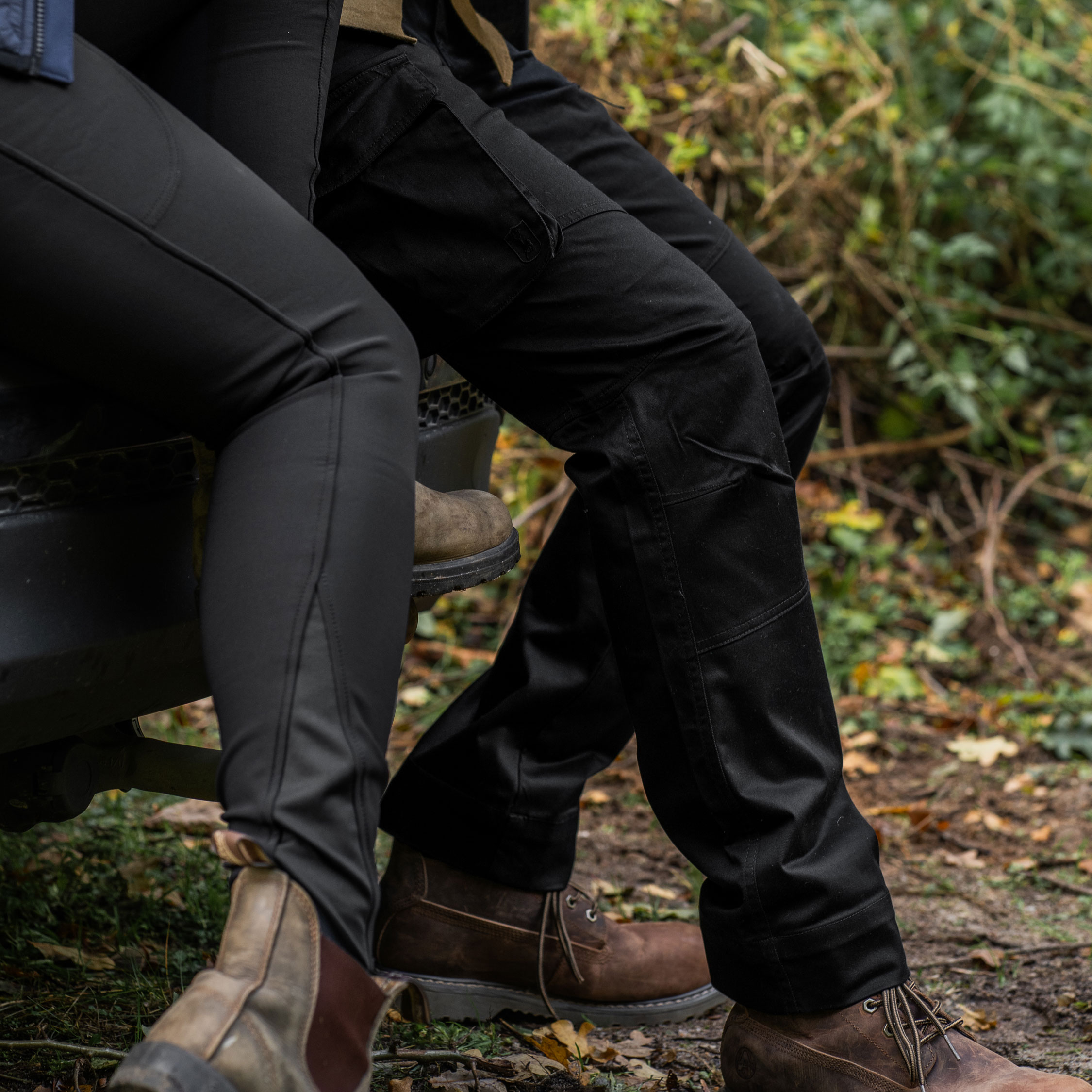 Deerhunter Traveler bukser, Black, large image number 3