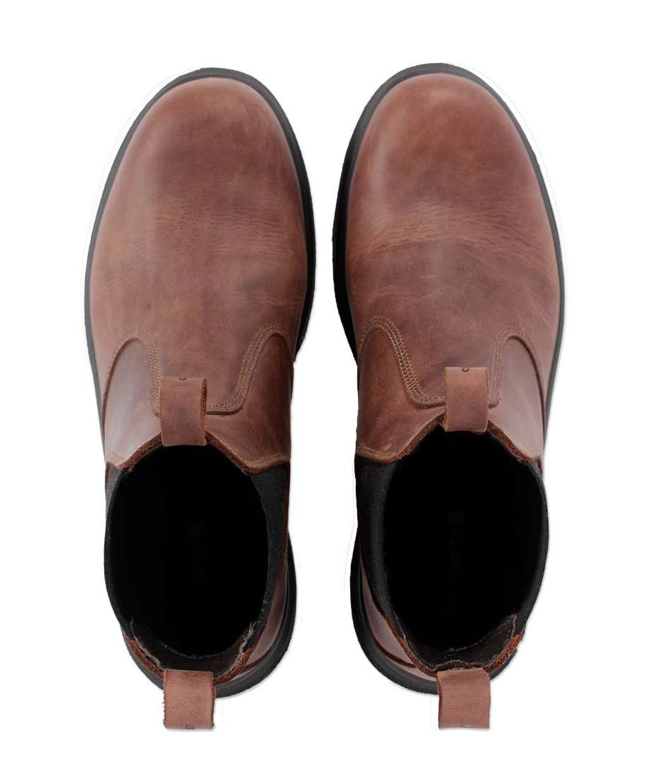 Carhartt Carter Rugged Flex Chelsea vernest&oslash;vler S3, M&oslash;rkebrun, large image number 4