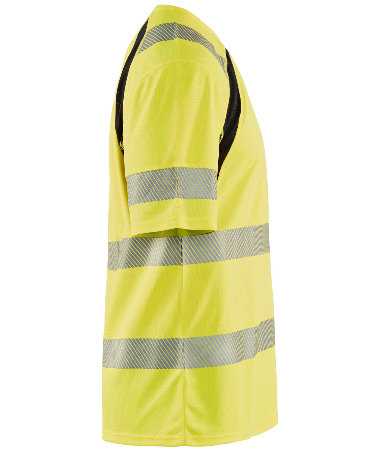 Bl&aring;kl&auml;der UV T-shirt, Hi-vis Gul/Sort, large image number 3