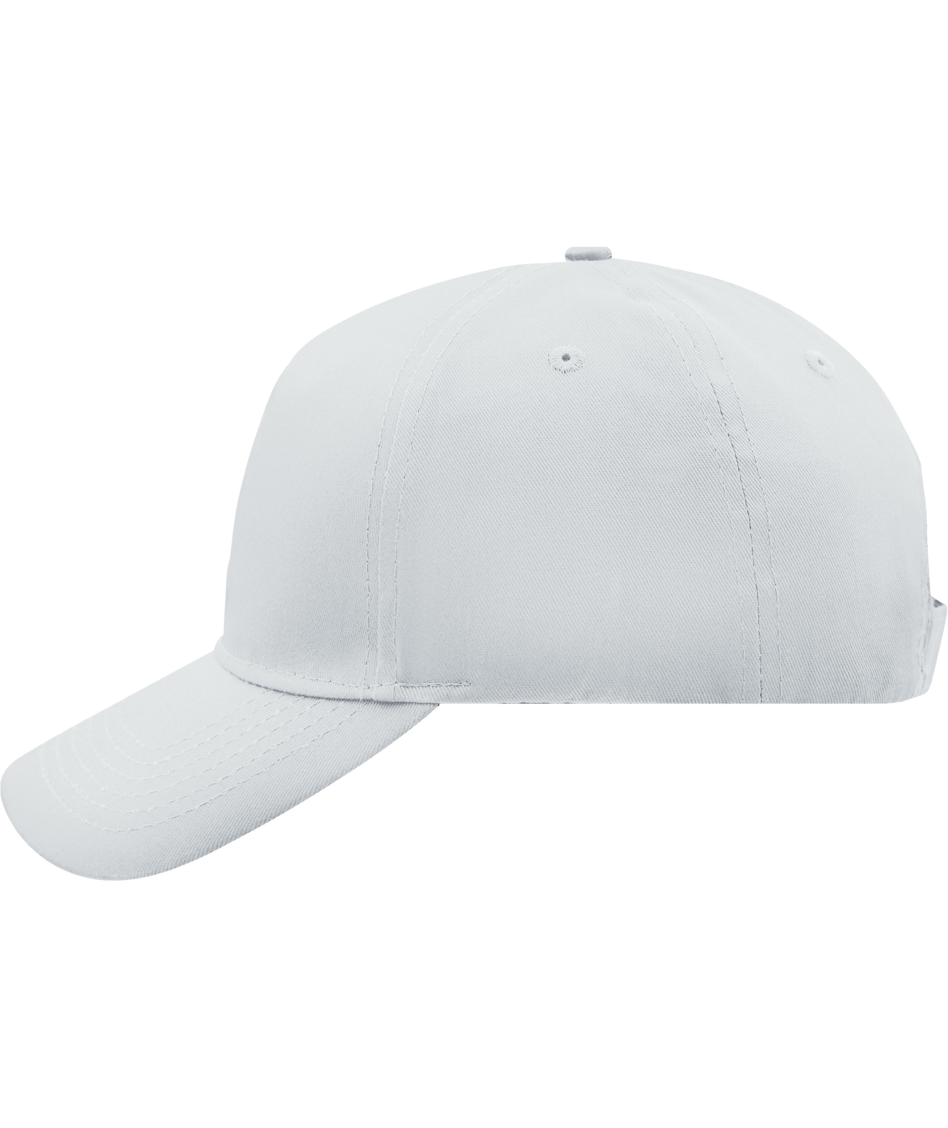 Myrtle Beach Unbrushed 5 panel cap, White