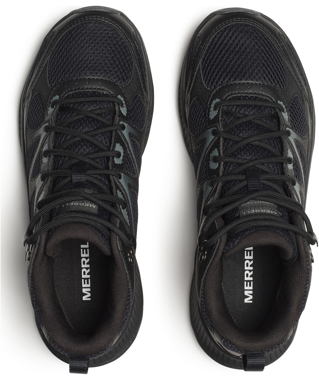 Merrell Tempo EXP MID WP damen Wanderstiefeletten, Black/Alloy, large image number 5