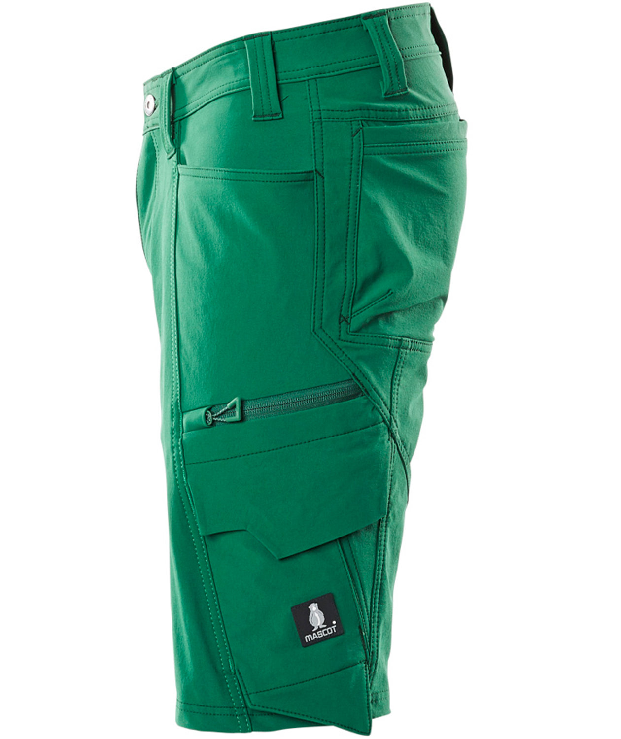 Mascot Accelerate arbeidsshorts full stretch, Gr&oslash;nn, large image number 3