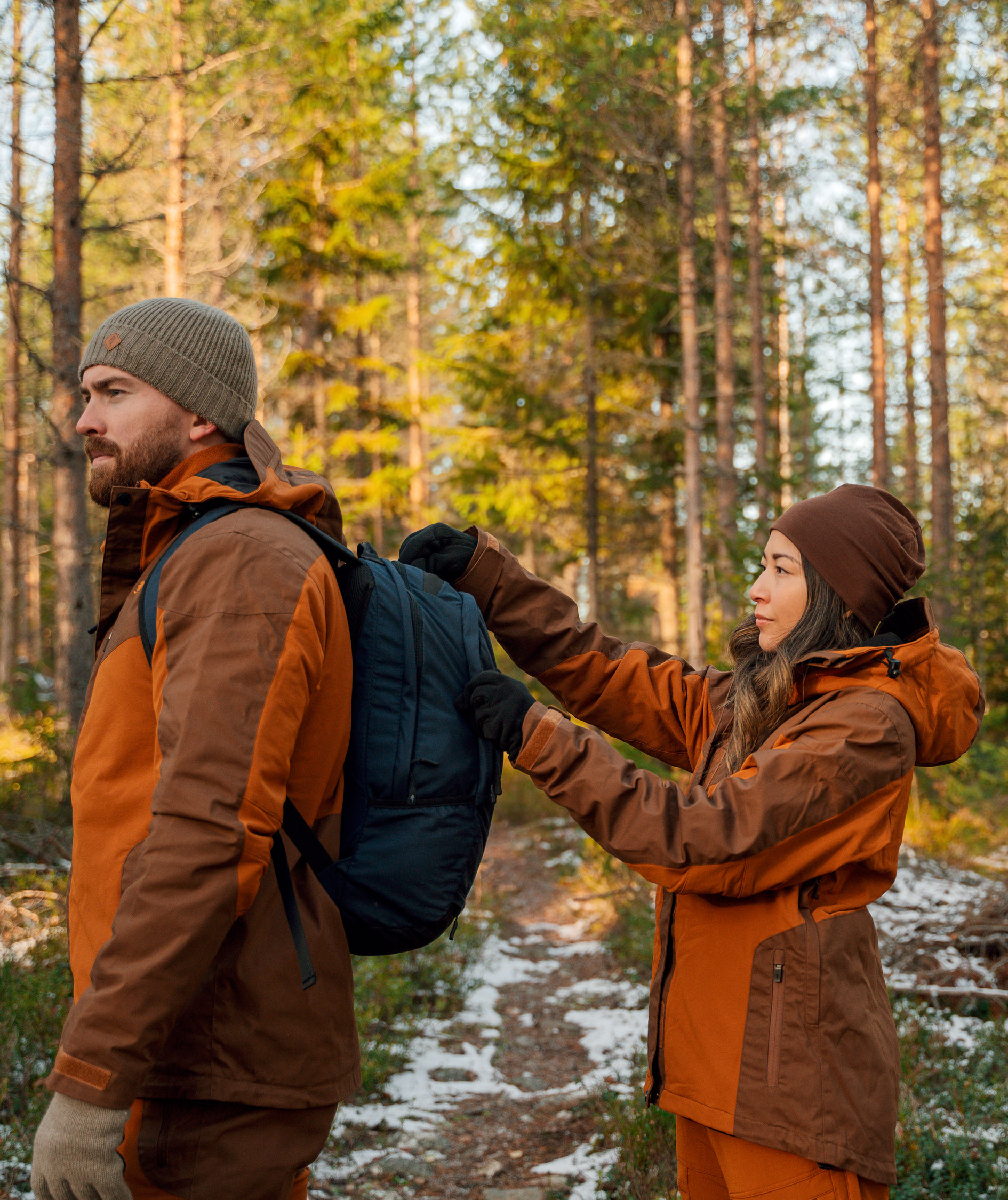 Pinewood&nbsp;hue med merinould, Nougat, Nougat, large image number 3