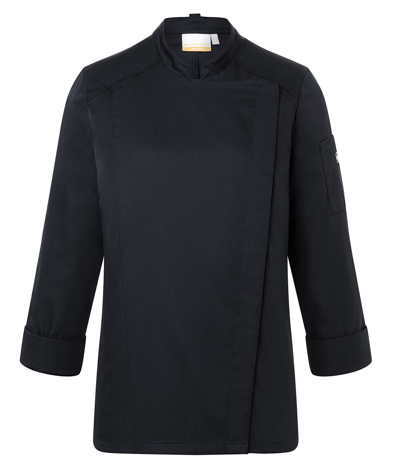 Karlowsky Naomi women's chefs jacket, Black, large image number 0