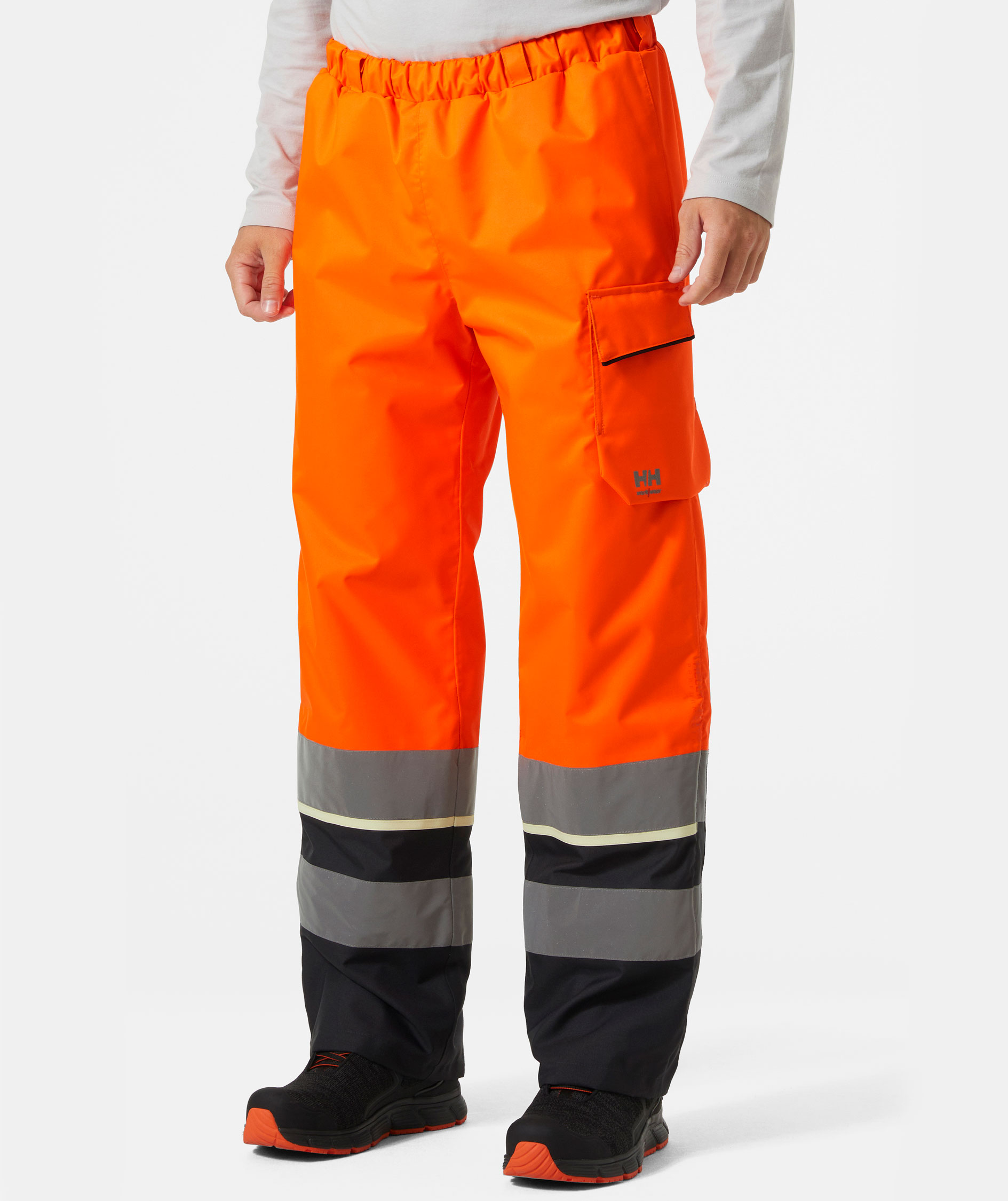 Helly Hansen UC-ME vinterbukse, Hi-vis Oransje/Ebony, large image number 1