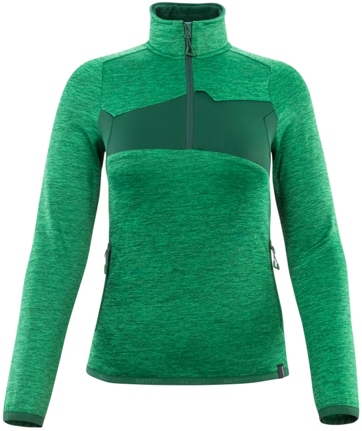 Mascot Accelerate Damen Fleece Sweatshirt, Gras-gr&uuml;n/gr&uuml;n, Gras-gr&uuml;n/gr&uuml;n, swatch