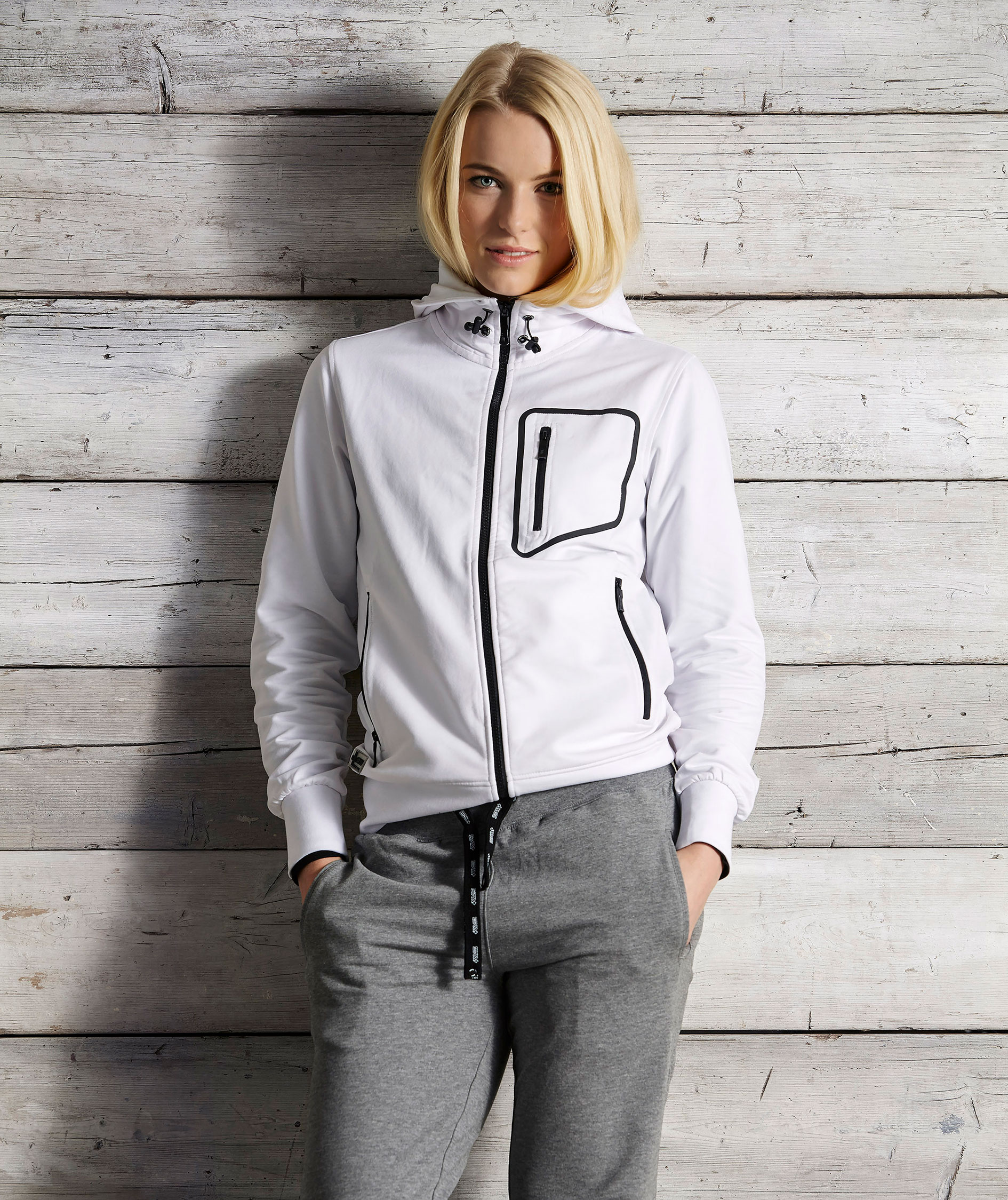 South West Randy jogging byxa dam, Grey melange